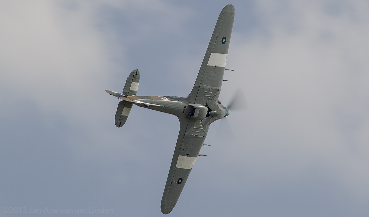 Hawker Hurricane Mk IIc  ©2013 Jan-Arie van der Linden all rights reserved.